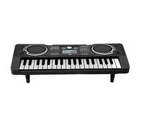 Fdit 37 Keys Educational Piano for Kids Improves Confidence and Skills, Made of Plastic, Ideal for Exploring Musical Interests (Black)