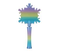 Fdit 3D Printed Credit Card Wand, Retractable Gradient Snowflake Tap to Pay Contactless Card Holder for Xmas Birthday Present