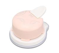 Fdit 4 in 1 Corner Punch, Multi Size Paper Corner Rounder Cutter with 4mm 7mm 10mm Radius Smooth Edge Tool for Scrapbooking Card Making 80g-350g Paper (Pink)