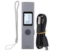 Fdit 40m Digital Handheld Distance Meter, Rangefinder with 11 Measurement Functions for Area Volume Angle Height, Ergonomic Aluminum Alloy Design