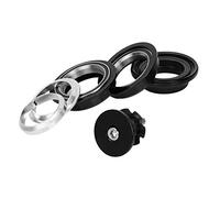Fdit 44 Mm Black Cycling Group External Bicycle, Aluminum League Material, Mint New Diameter of the Front of 28.6 Mm in Front, Suitable for Cycling Enthusiasts
