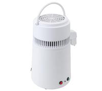 Fdit 4L Water Distiller 750W Automatic Distilled Water Maker Countertop Distilling Machine with Stainless Steel Glass Container for Home Coffee Humidifier Lab Use (UK Plug)
