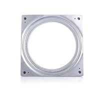 Fdit 6 Inch Lazy Susan Square Metal Rotating Swivel Turntable Plate TV Desk Lazy Susan Turntable Bearing