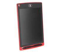 Fdit 8.5in LCD Writing Tablet, Easy to Use Drawing Board for Kids with Lightweight Portable Design, Replaceable Battery, Eye Protection Screen, Ideal Children and Note Taking (Red)