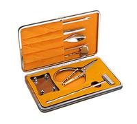 Fdit 8 PCS Stainless Steel Seafood Tool Set, Lobster & Crab Crackers with Chopping Board Gift Boxed for Seafood Feast