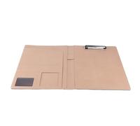 Fdit A4 Folder Organizer of The PU Multifunctional Business Conference with Card Slot to The Meeting of The Travel Document Management Office (Blacks) (Black)