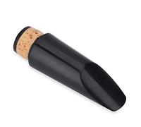 Fdit ABS Cork -clear Mouthpiece for All Clarinet Players, Offers Bright Sound and Crisp Projection, Suitable for Different Genres, Black, 1 Piece
