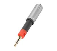 Fdit Adapter, 2.5mm to 3.5mm Metal Adapter for ATH-M40X M50X HD518 HD598 Headphones