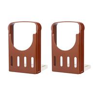 Fdit Adjustable Bread Cutter with 4 Thickness Settings 15mm 20mm 24mm 30mm Foldable Slicer for Bread Bagel Ham Cheese Vegetable