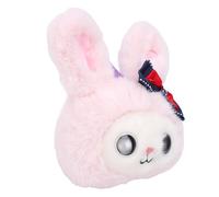 Fdit AI Plush Bunny Robot, 66 Language Real Time Translation Interactive Toy for Kids, Emotional Learning Companion with Voice Recognition Touch Sensors