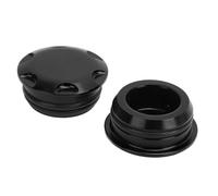 Fdit Aluminum Alloy Frame Hole Plug Cap Cover, 400 250 Z400 Z250 (Black)
