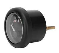 Fdit Analogue Panel Meter, 52mm Diameter & DC 12V Powered Voltmeter Gauge Meter for Car Auto Voltage Monitor