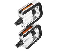 Fdit Anti -skid Bike Folding Pedal High Carbon Steel Shaft Night Reflection Plate Integrated Shapes on the Left and Law