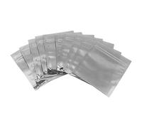 Fdit Anti Static Shield Bags, 100pcs Reusable ESD Protection Bags with Ziplock Seal, Electronic Component Storage Container for Circuit Boards and Sensitive Devices (8 * 9cm)