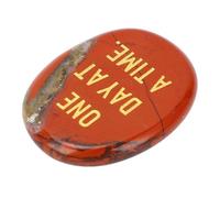 Fdit Anxiety Worry Stone Thumb Worry Stone Palm for Stress Relief Portable Soothing Relaxation Mental Health Self Care Emotional Support (Type 1)