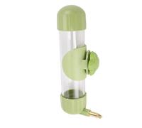 Fdit Automatic Bird Waterer 200ml for Small Birds, PS PP Metal Acrylic Water Dispenser for Parakeets Lovebirds Cockatiels, Inside Outside Cage (200ml)