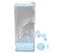 Fdit Automatic Parrot Feeder, 400ml Hanging Bird Cage Feeder Plastic Nonspill Food Dispenser for Parakeets Lovebirds Canaries (400ml)