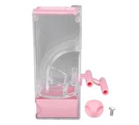 Fdit Automatic Parrot Feeder, 400ml Hanging Bird Cage Feeder Plastic Nonspill Food Dispenser for Parakeets Lovebirds Canaries (400ml)