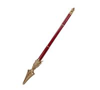 Fdit Automatic Telescoping Toy Spear Fun with Voice Control, Light and Sound, Lightweight Youth Role Play Toy for Outdoor Adventures & Imaginative Play (Red)