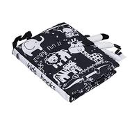 Fdit Baby Tiger Pattern, Tear-Resistant Cloth Book with Eye Protection for Children's Early Learning, Black and White Tiger (kidsbooks black and white tiger)