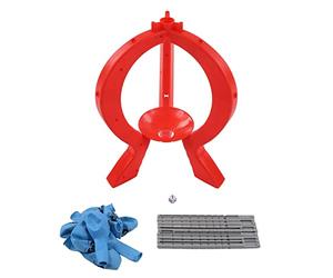 Fdit Ballon Burst Interactive Desktop Game for over 8 Years, Multiplayer Tabletop Balloon Stitching Toys for Family Meetings and Parties, Durable Plastic Material