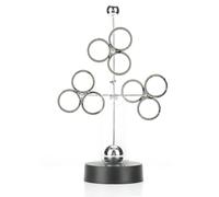 Fdit Battery Powered Perpetual Motion Model, Perpetual Motion Revolving Model, Great Desk Fun for Home Office Table
