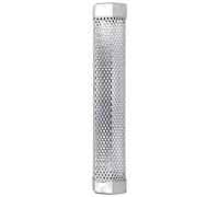 Fdit BBQ Smoker Box Stainless Steel Smoker Tube Hex Smoke Generator for Cold Hot Smoking with 304 Rust Proof Heat Resistant Design Large Capacity 5 Hours Smoke (Length 30.6CM * Height 5CM [Order