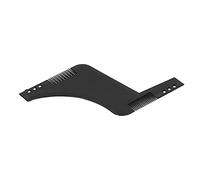 Fdit Beard Comb for Men, Styling Comb with Different Angles, Black ABS Material, Compact Design, for Travel and Home Use