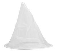 Fdit Beekeeping Honey Strainer Filter Net, Apiary Equipment Extraction Tool 2 Gallons Per Use Reusable with Metal Ring Suitable for Honey Wine Wax Beer Nut Milk