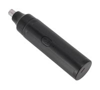 Fdit Black Electric Nose Hair Trimmer Safe Hair Removal Tool Rechargeable Trimmer for Men Women Stylish Grooming Accessories