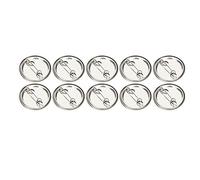 Fdit Blank Pin Button Making Kit, 100 Pieces Tinplate (32MM Metal Badges