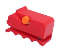 Fdit Cardboard Cutter for Cat Scratchers, ABS DIY Cardboard Cutting Tool with Adjustable Depth and Width 70g Compact Craft Cutter for DIY Projects (Red)
