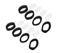 Fdit Cat Fountain Replacement Filters, Multiple Layers of Filtration, Easy Maintenance, Pet Water Dispenser Fountain Filter with Sponges, 4 Pack and Sponges (Style 2)