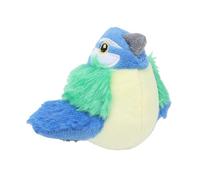 Fdit Chirping Bird Cat Toy, Interactive Pet Exercise Toys Lifelike Chirping Tweets Stimulated Interactive Plush Bird for All Breeds Cat (Green)