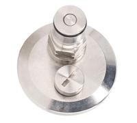 Fdit Clamp to Ball Lock Post Adapter, 1.5in Stainless Steel Keg Fitting