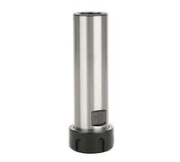 Fdit Collet Chuck Extension Stage for The CNC Tool Holder, 40CR Carbon Steel Straight Shank Collet Chuck Holder, 0.01 Mm Ultra High Precision for Finishing, Suitable for C25-Er25um 100l
