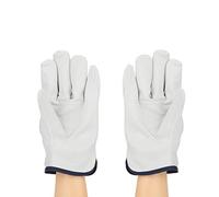Fdit Comfortable Fire Resistant Gloves for TIG Welding, Anti-Skid Gloves for Welding Protection, Size M