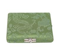 Fdit Compact Holzoel -Boe -Reed Case, Durable and Light, Moisture Prevention, Green, for the Storage of 6 Oboe Reed Stores (Green)