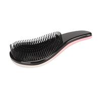Fdit Confused Hairbrush Gentle Massaging Detanger Brush for Curly, Straight Hair Pink White Course for Simple Hair Styling ABS TPEE Pink White Gradient