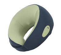 Fdit Cordless Neck Massager with High Resilience Memory Foam, Heating Function for Neck Pain Relief and Relaxation (Blue)