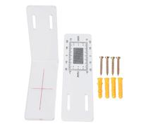 Fdit Crack Monitor with Acrylic Scale Plate, Wall Fracture Measurement Tool with ±20mm Range, ABS Construction with Mounting Hardware for Building Inspection