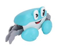 Fdit Crawling Crab Toy Sensor Technology Light Music Early Learning Ideal Present for Babies Sensory Induction Tummy Time Plastic Size 24 X 11.5cm (Blue)