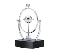 Fdit Creative Revolving Gadget, Physics Science Art Toy with Antique Semi Globe Frame, for Home Office Decor and Educational Gift