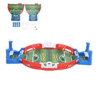 Fdit Desktop Football Game for Ages 3 and up; Emotional and Intelligence development; 2 X Football Table Tops; Interactive Toys for Parents and (table football battle station)