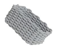 Fdit Desktop Storage Basket, Hand Knitting Nordic Multifunction Cotton Rope Storage Basket for Kids Toys (30x22x14cm/11.8x8.7x5.5in)