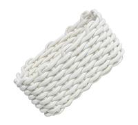 Fdit Desktop Storage Basket, Hand Knitting Nordic Multifunction Cotton Rope Storage Basket for Kids Toys (30x22x14cm/11.8x8.7x5.5in)