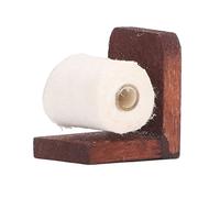 Fdit Dollhouse Miniature Paper Towel Dispenser Simulation Roll Paper Decor for Exquisite Dollhouse Learning Scene