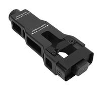 Fdit Door Latch Installation Tool Compact and Efficient for 1 3/4in and 1 3/8in Thick Door Projects (Black)