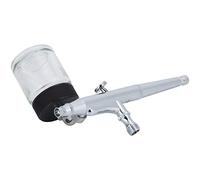 Fdit Double Action Airbrush Gravity Feed Spray Gun Dual Action Spray Gun with 0.2mm 0.3mm 0.5mm Needles 20ml Cup for Makeup Cake Nail Art Model Painting