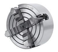 Fdit Durable 125mm 4 Jaw Independent Lathe Chuck Strong Clamping Force, Stable Workholding Tool for CNC Drilling and Milling Machine